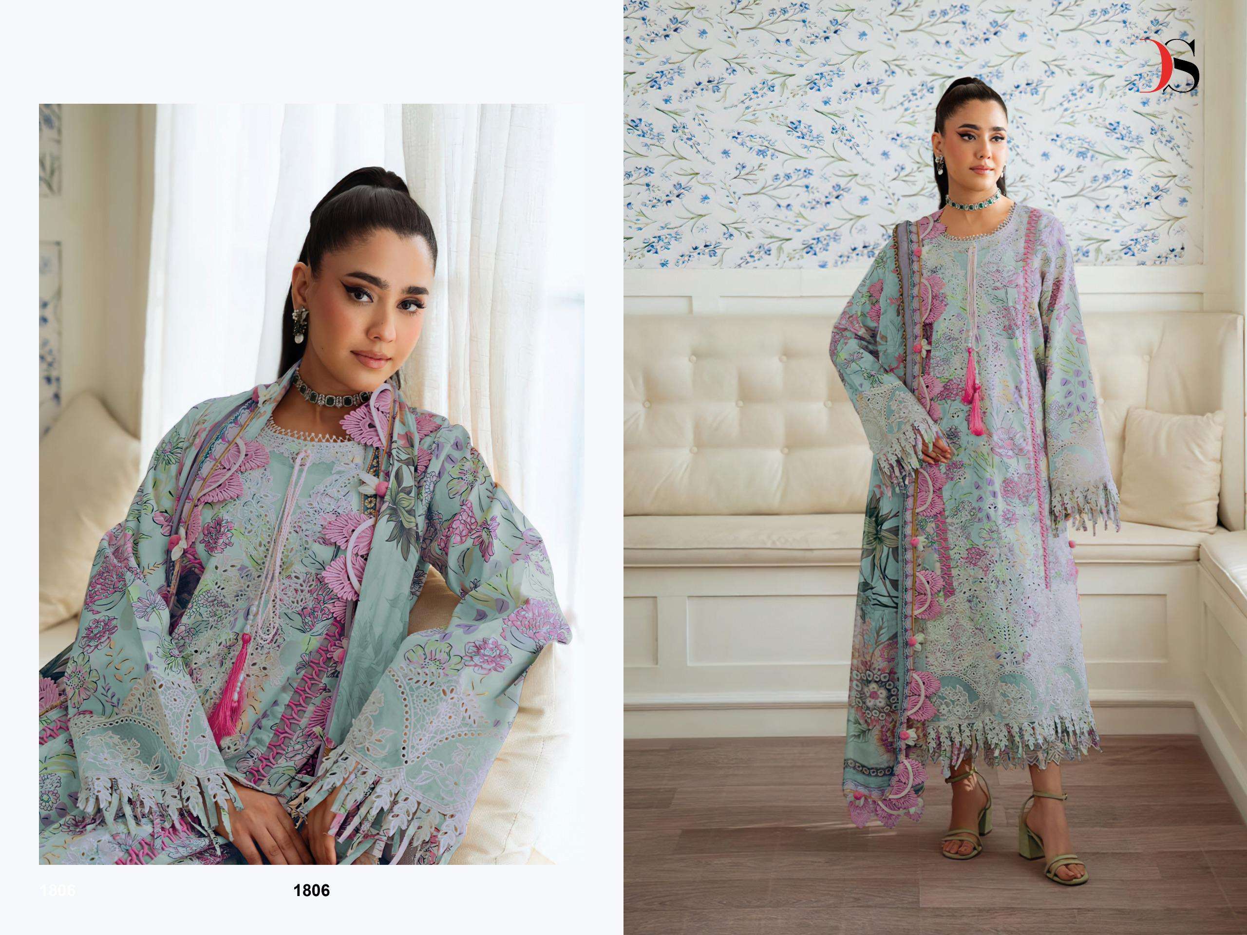 JADE FLORA PREMIUM BY DEEPSY SUITS - 06