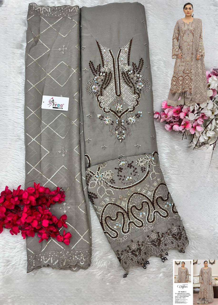 MARIA B. CHIFFONS D.NO. SF - 5628 BY SHREE FABS - 03