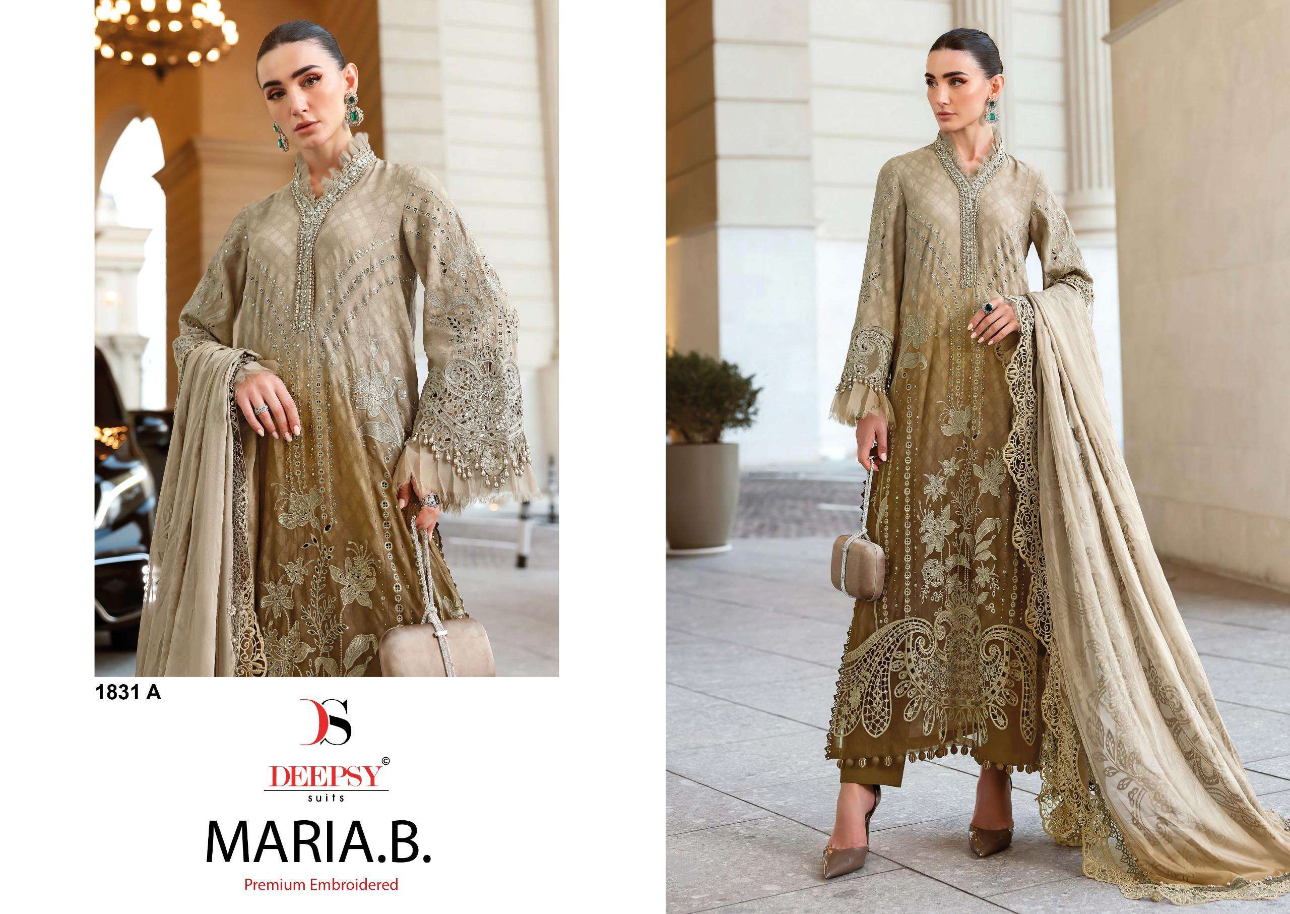MARIA B PREMIUM EMBROIDERED - 25 - 3 BY DEEPSY SUITS - 01
