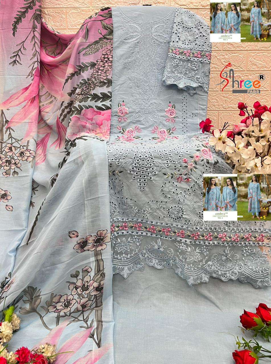 OMBRE LAWN COLLECTION VOL - 06 BY SHREE FAB - 04