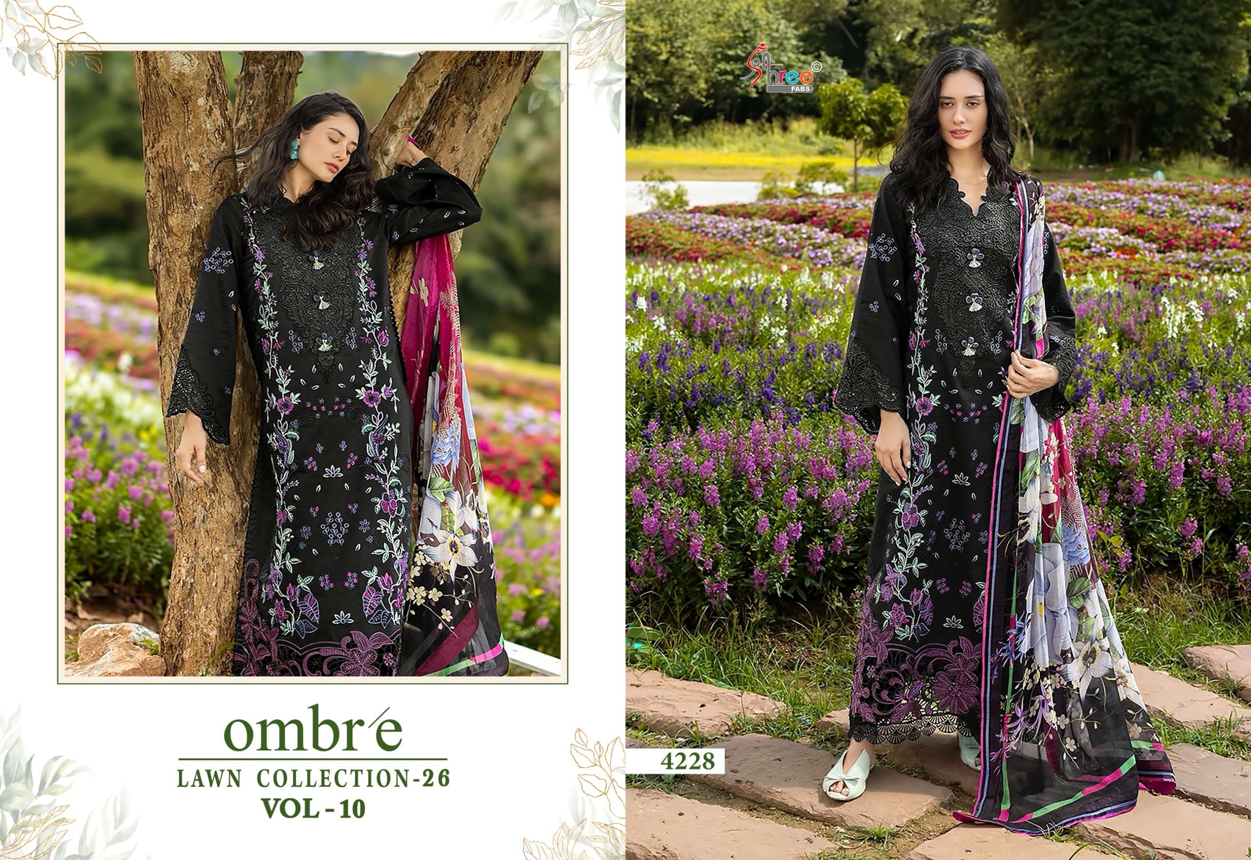 OMBRE LAWN COLLECTION VOL - 10 BY SHREE FABS - 02