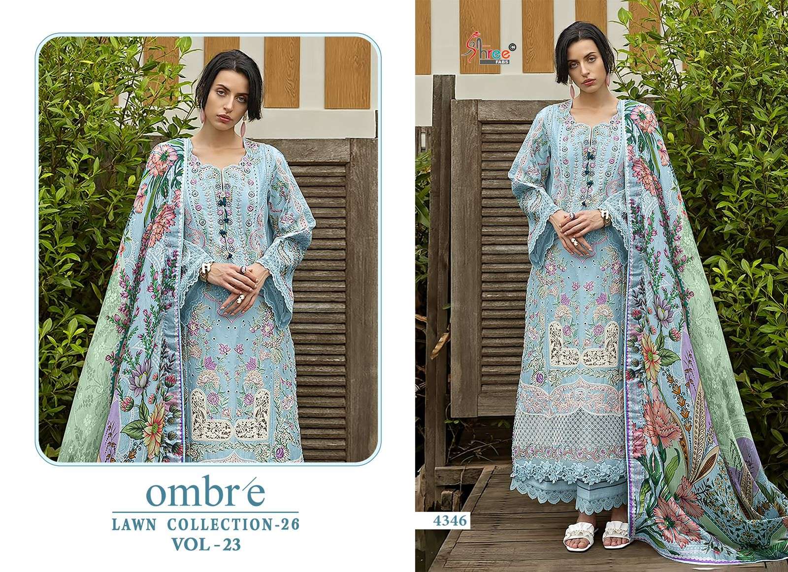 OMBRE LAWN COLLECTION VOL - 23 BY SHREE FABS - 06