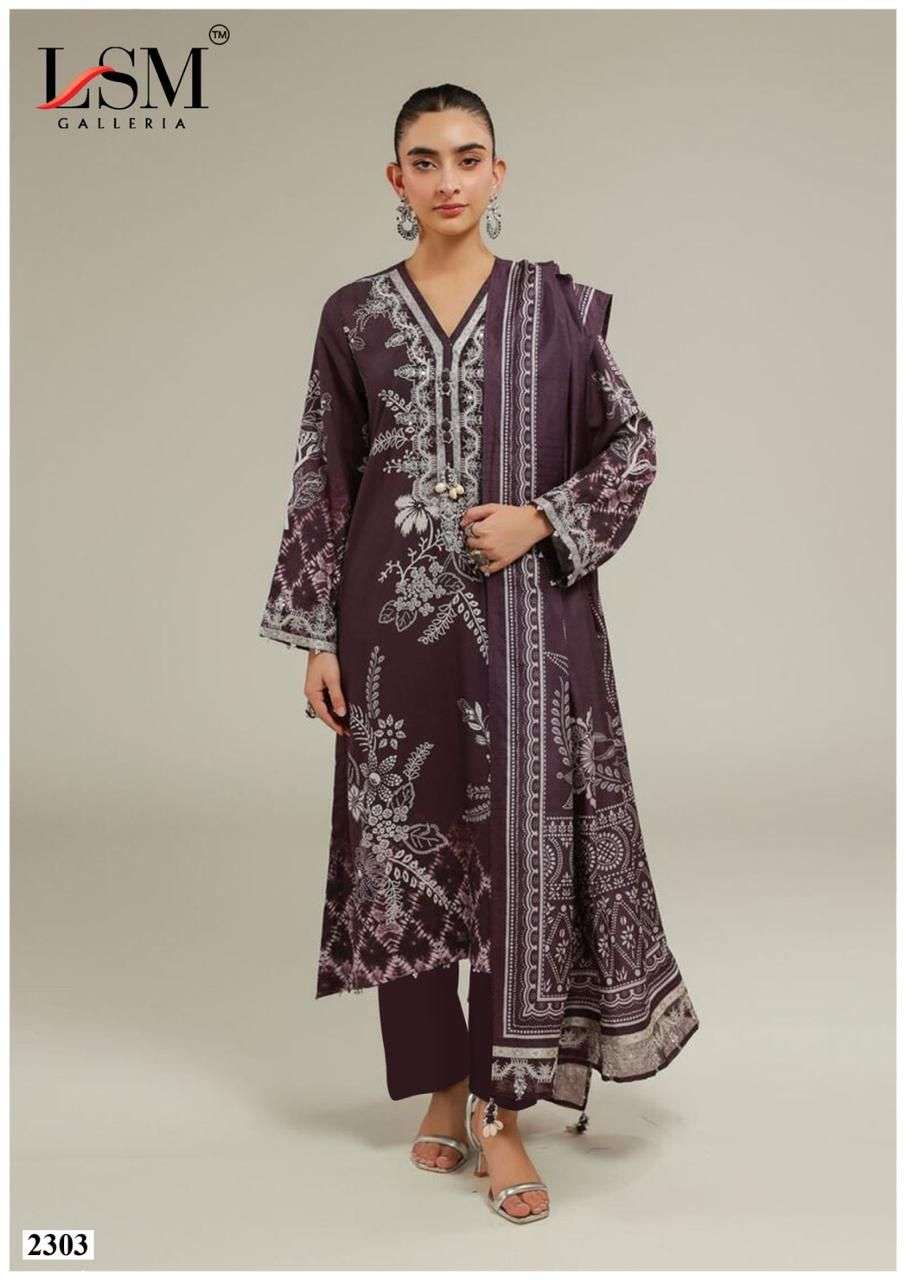 PARIAN DREAM HEAVY LUXURY LAWN COLLECTION VOL - 23 BY LSM - 03