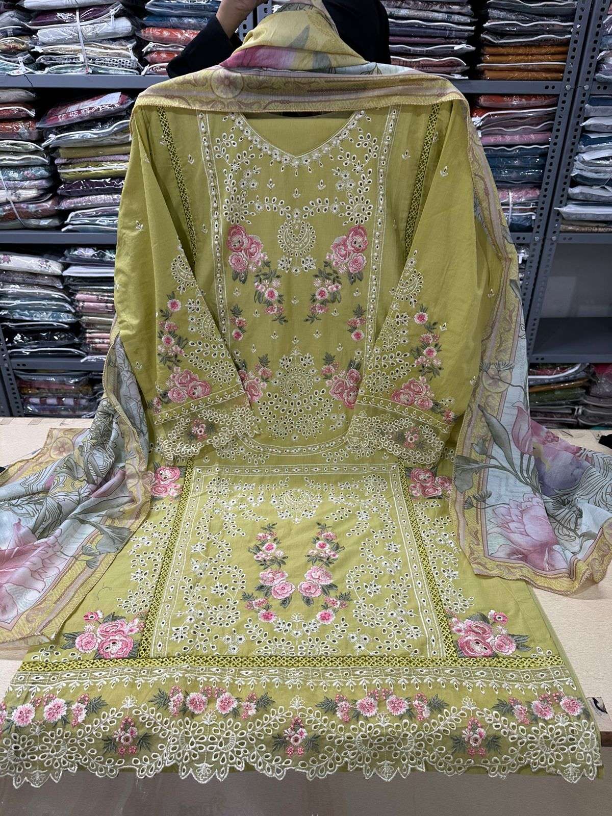 RTW Falah Premium Party Wear Collection Code - 26074 By Falah Designer Suits - 01