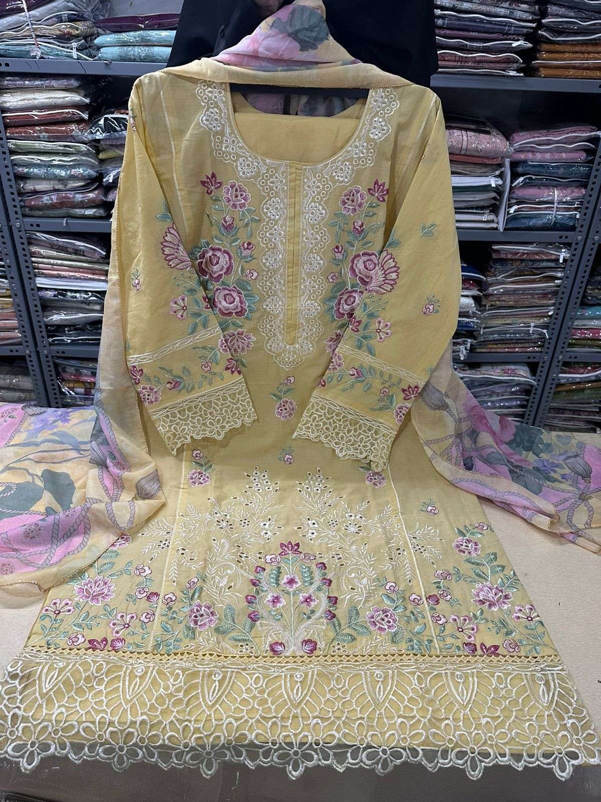 RTW Premium Readymade Cotton Collection Code - 26101 By Falah Designer Suits - 01 - 04