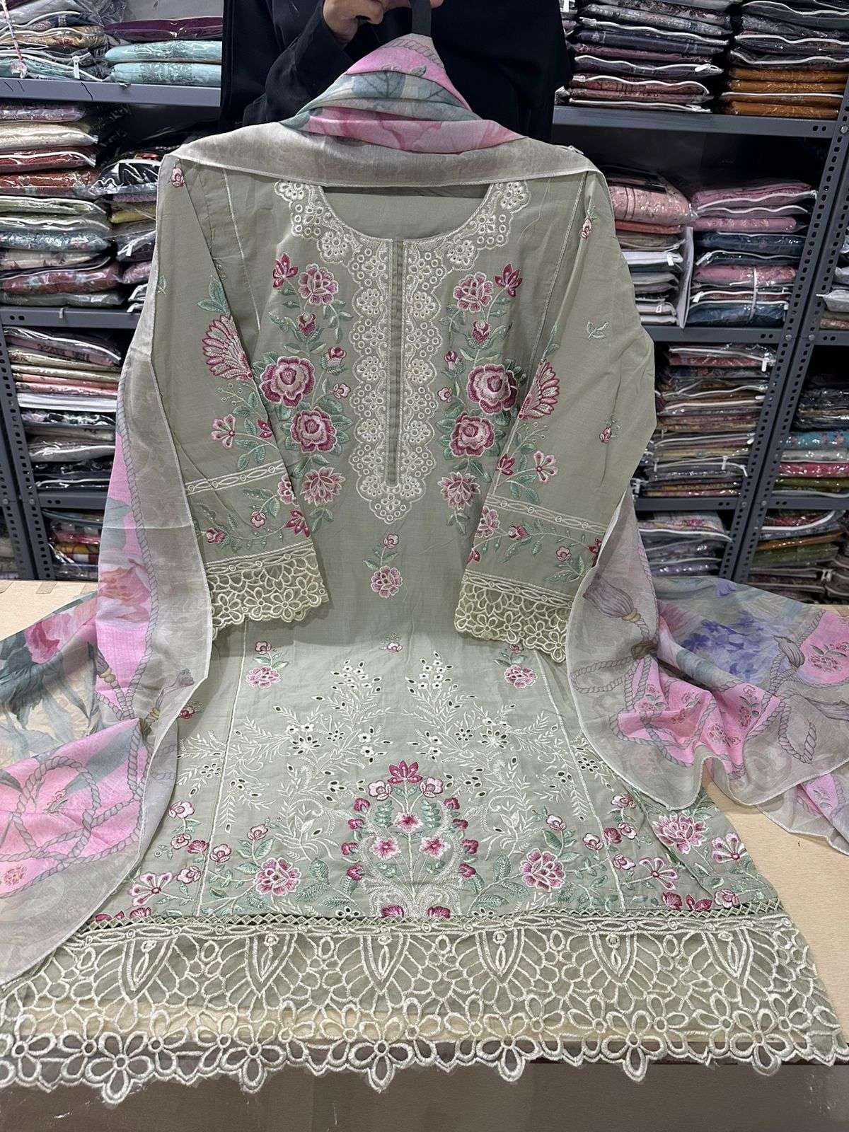 RTW Premium Readymade Cotton Collection Code - 26101 By Falah Designer Suits - 01