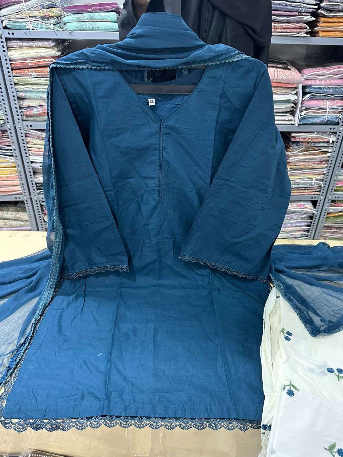 RTW Premium Readymade Cotton Collection Farshi Shalwar Code - 26102 By Falah Designer Suits - 04