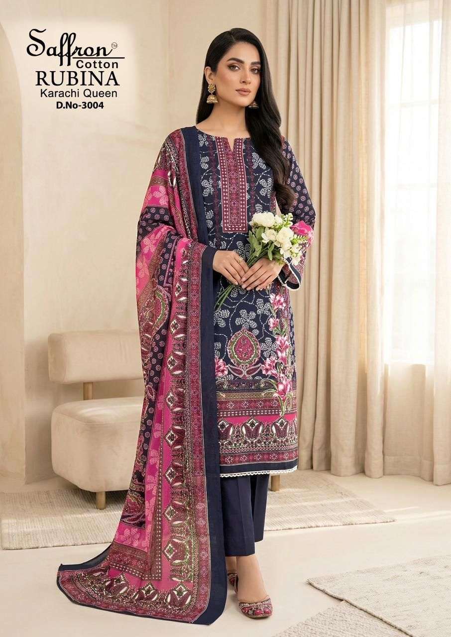 RUBINA KARACHI QUEEN VOL - 03 BY SAFFRON COTTON - 03