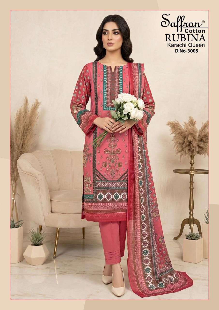 RUBINA KARACHI QUEEN VOL - 03 BY SAFFRON COTTON - 04