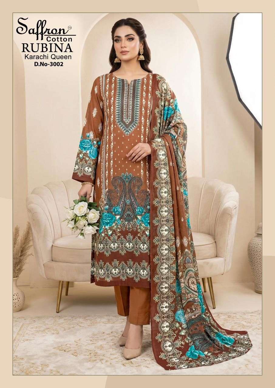 RUBINA KARACHI QUEEN VOL - 03 BY SAFFRON COTTON - 05