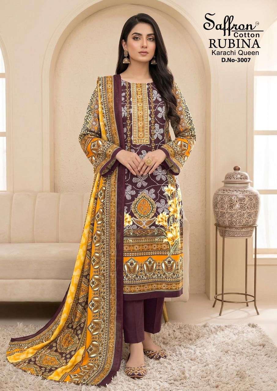RUBINA KARACHI QUEEN VOL - 03 BY SAFFRON COTTON - 06