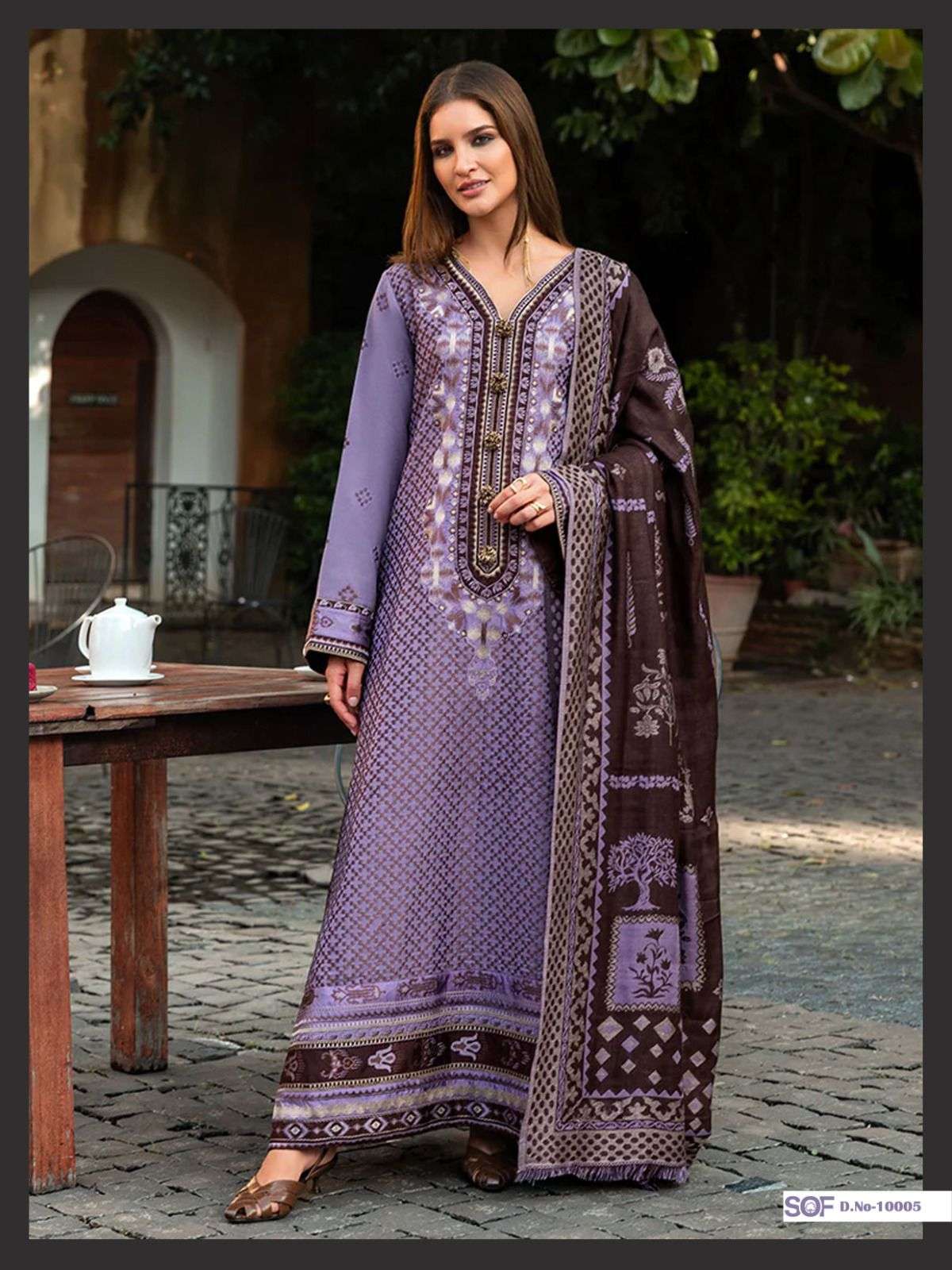 SAIRA RIZWAN VOL - 10 BY SHREE OM FAB - 05