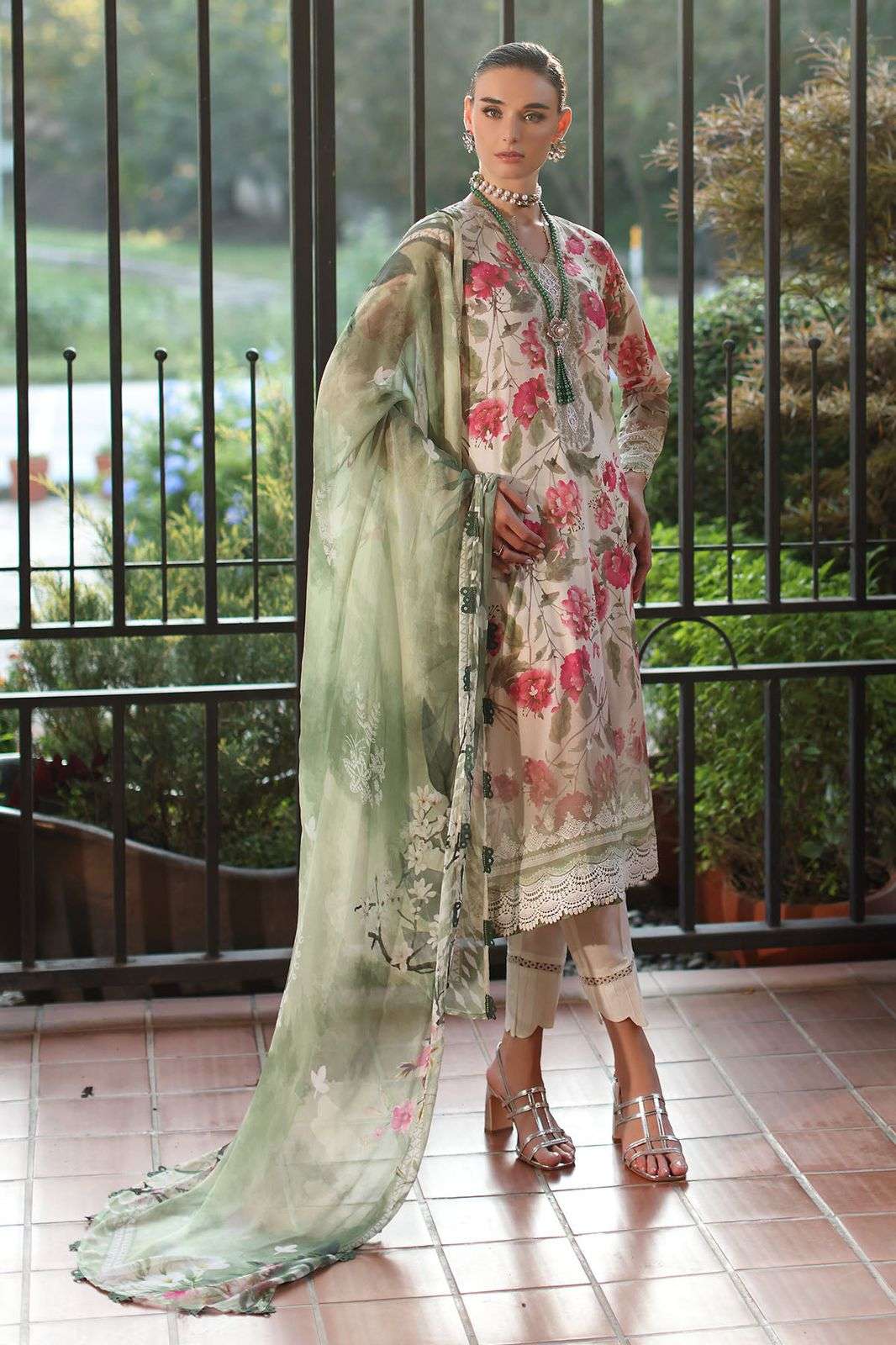Signature Prints Unstitched Printed Swiss Collection 2026 by Nureh-05