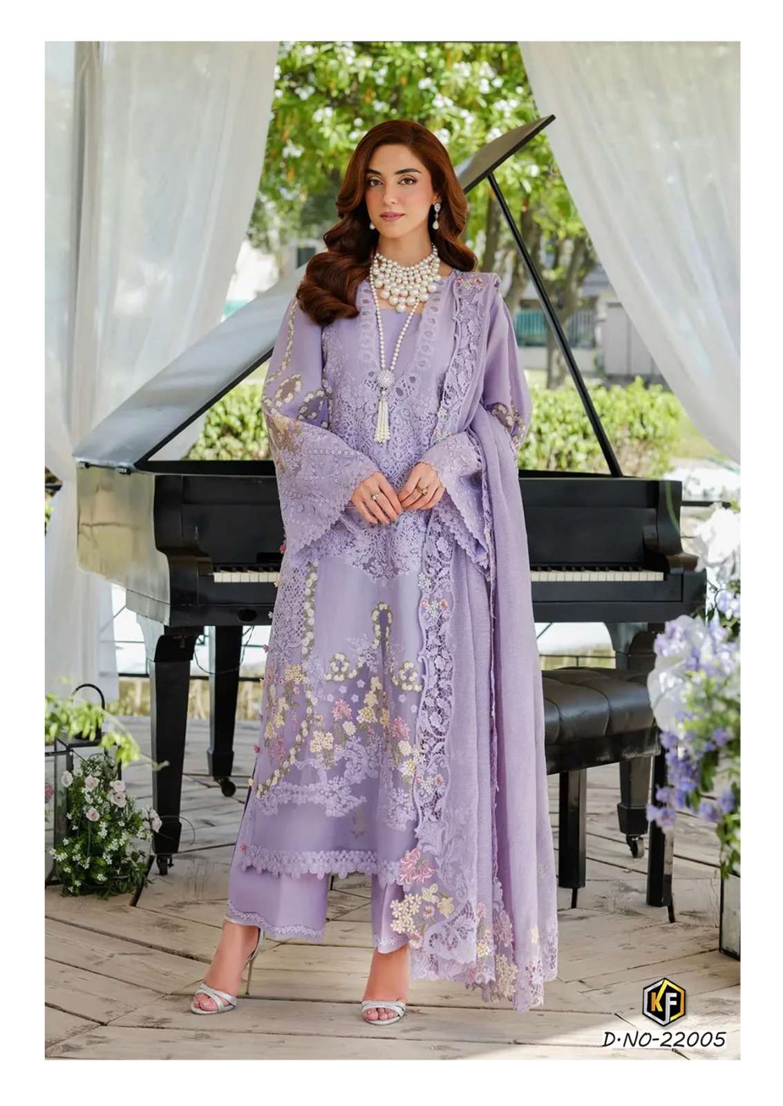 SOBIA NAZIR VOL - 22 OPEN & MODEL PIC BY KEVAL FAB - 05