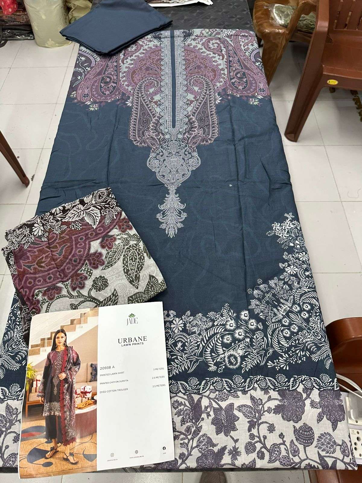 Urbane Chiffon 2026 Lawn Collection by Jade-05