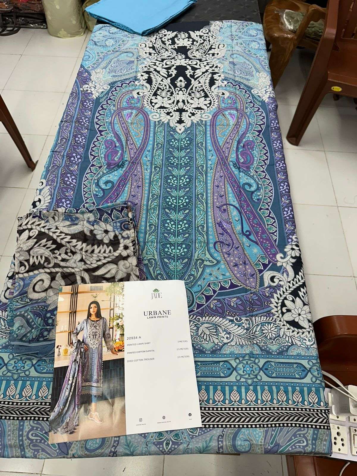 Urbane Chiffon 2026 Lawn Collection by Jade-10