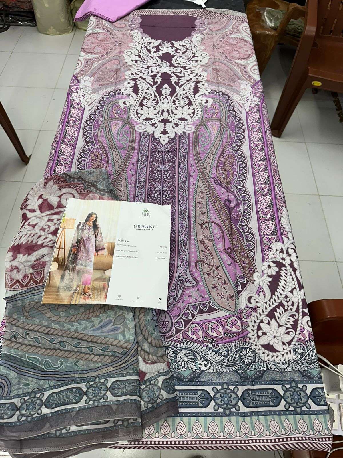 Urbane Chiffon 2026 Lawn Collection by Jade-14