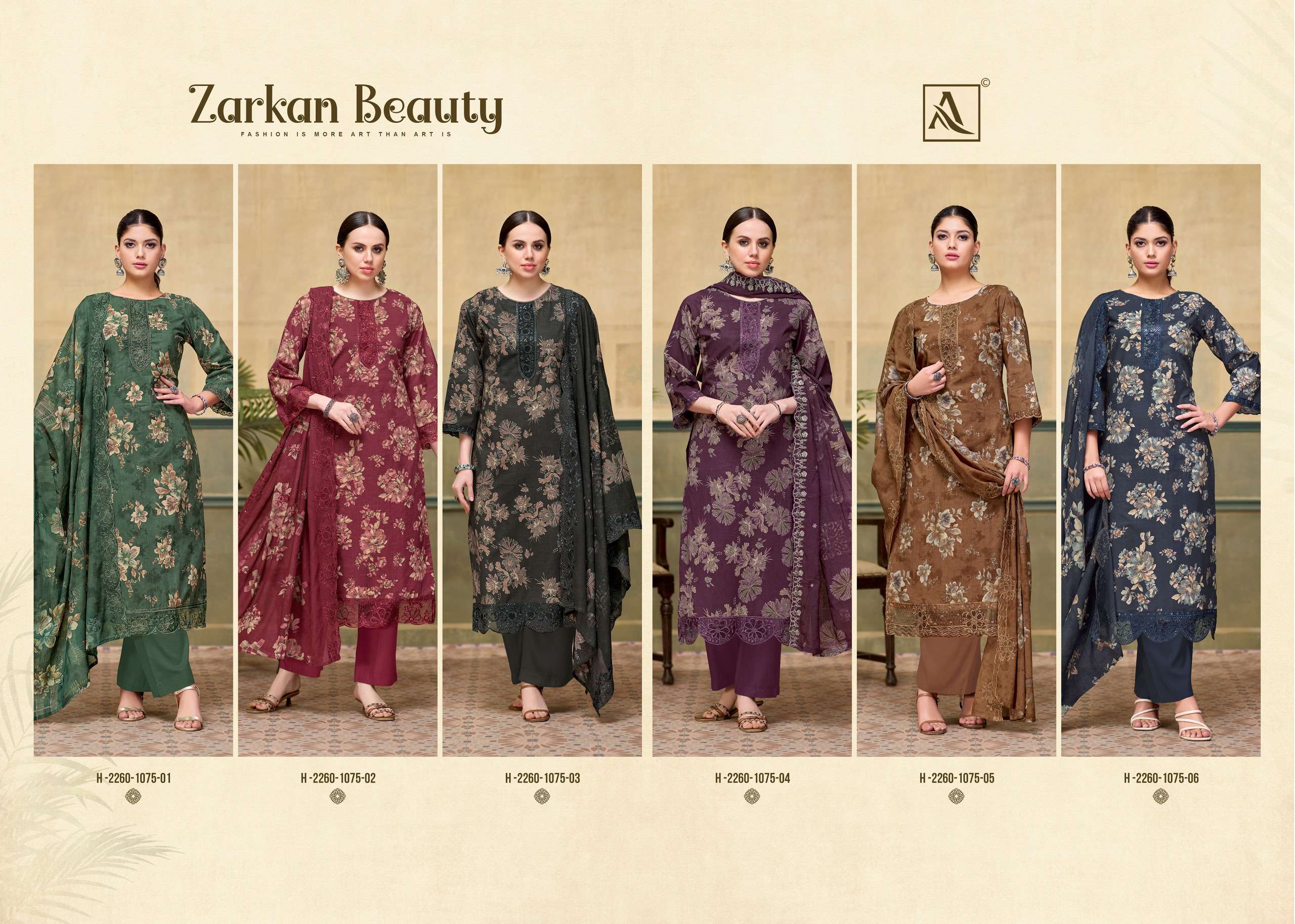 ZARKAN BEAUTY BY ALOK SUITS - 01 - 06
