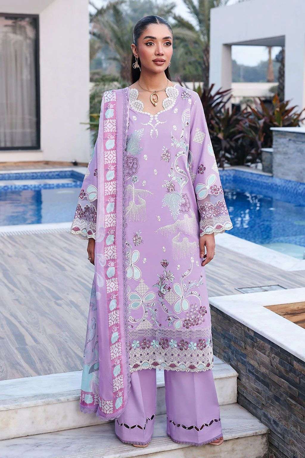 Andaaz Luxury Lawn Vol 14 Collection 2026 Ramsha-02
