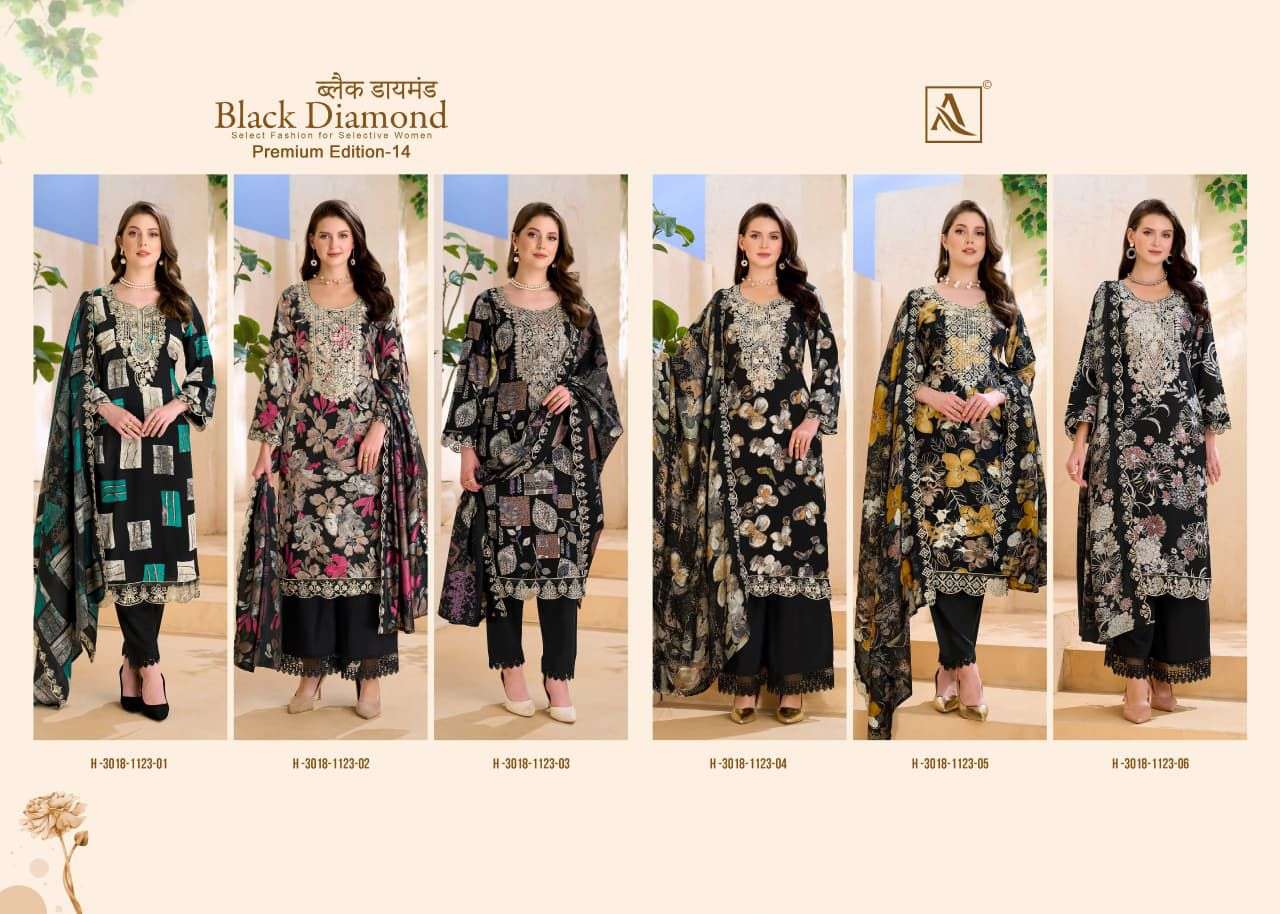 BLACK DIAMOND PREMIUM EDITION - 14 BY ALOK SUIT - 01 - 06