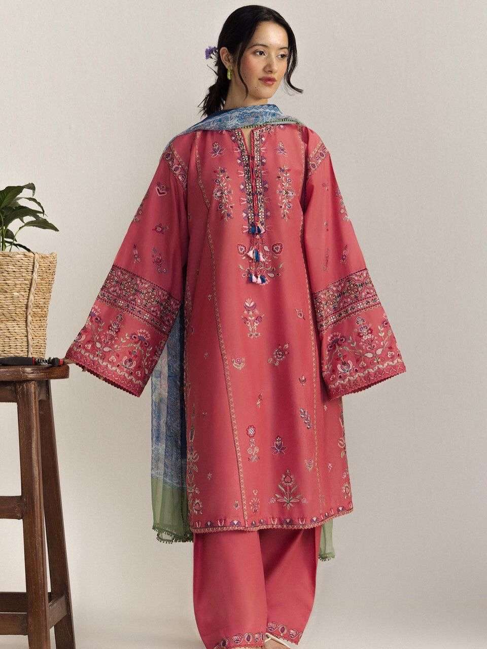 COCO by Zara Unstitched Lawn Vol 2 by 2026 Shahjahan-06