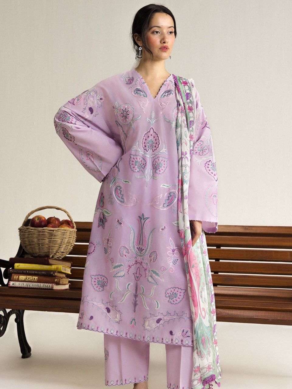 COCO by Zara Unstitched Lawn Vol 2 by 2026 Shahjahan-07