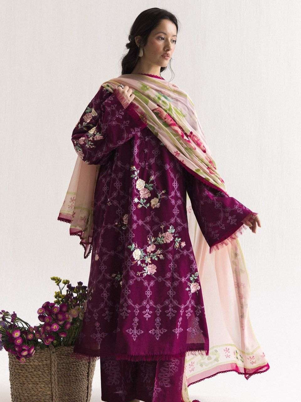 COCO by Zara Unstitched Lawn Vol 2 by 2026 Shahjahan-18
