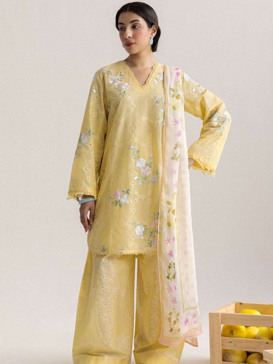 COCO by Zara Unstitched Lawn Vol 2 by 2026 Shahjahan-19