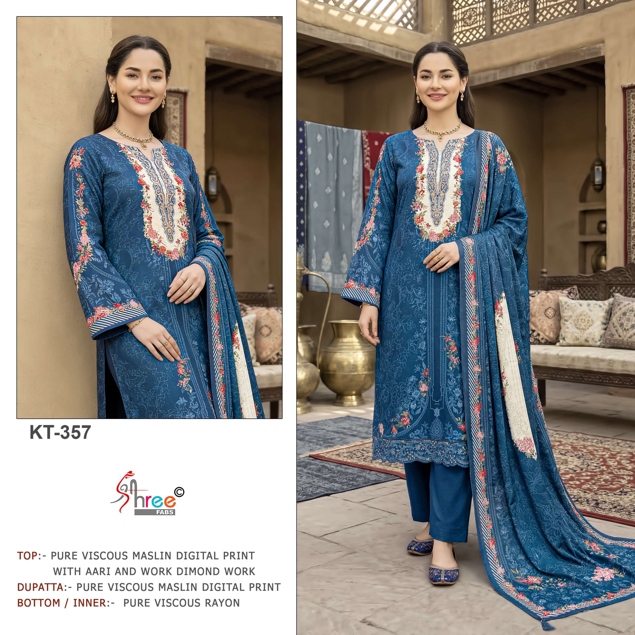 DESIGN NO. KT - 357 BY SHREE FABS - 01