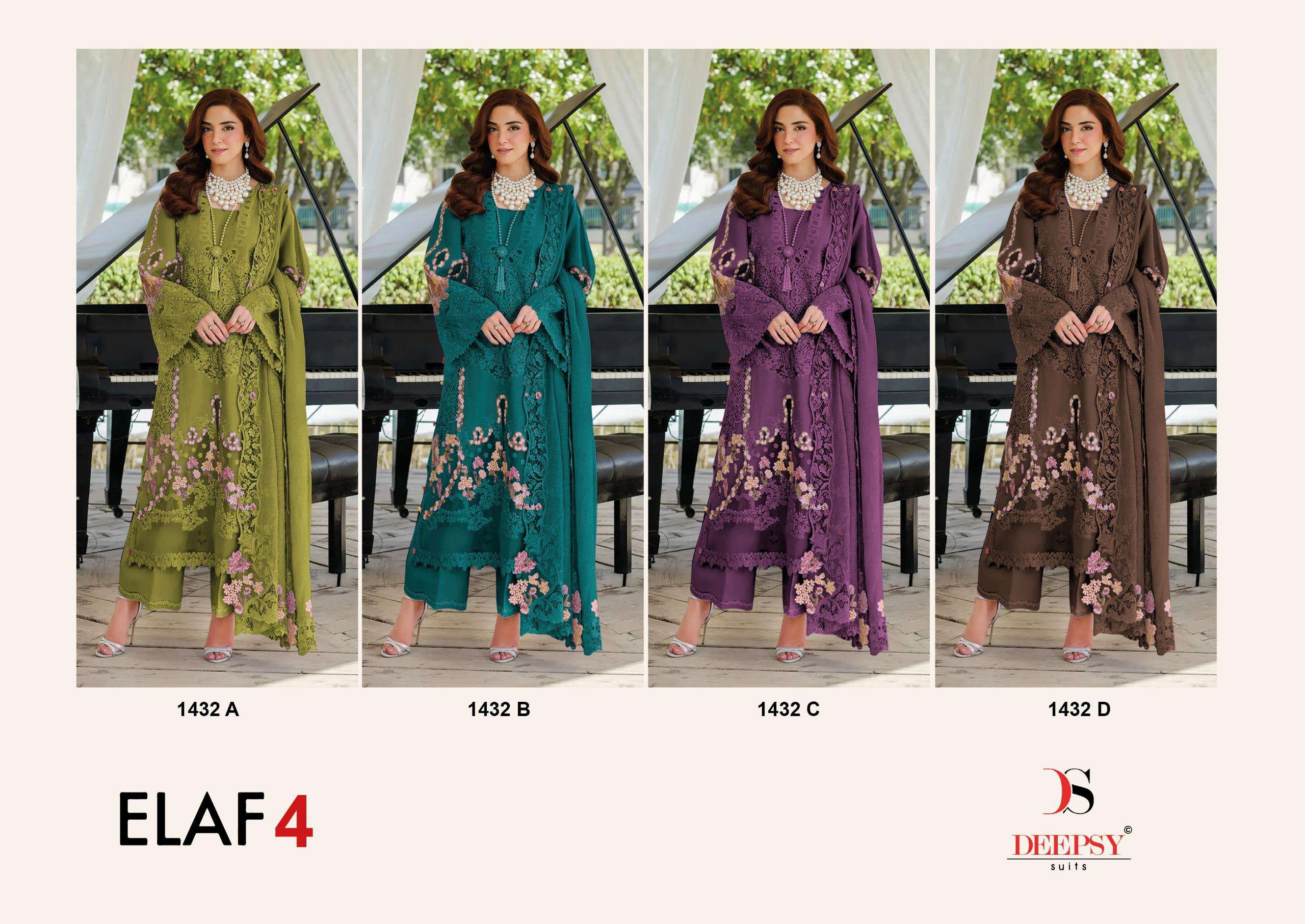 ELAF LUXURY SUPER HIT LAWN - 04 BY DEEPSY SUITS - 01 - 04