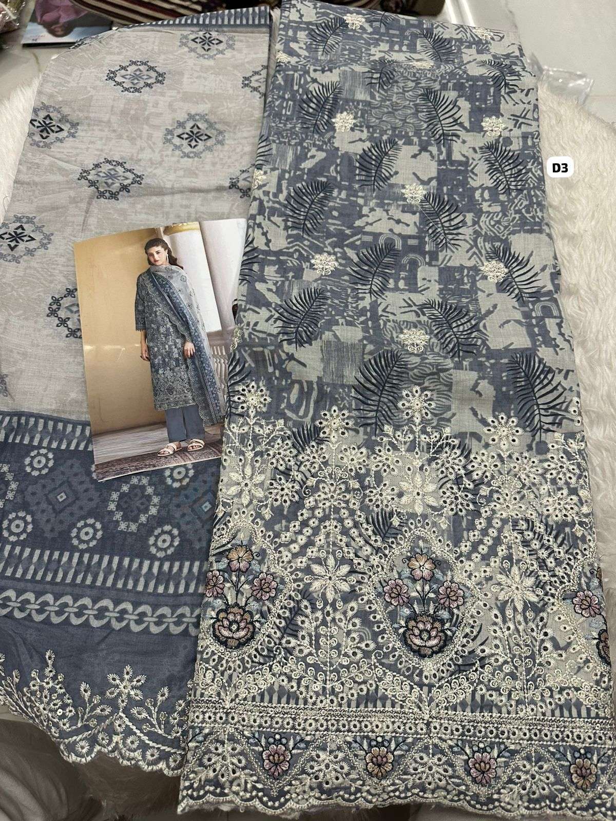 Falah Premium Cotton Collection Code - 50033 By Falah Designer Suits  - 01 - 06