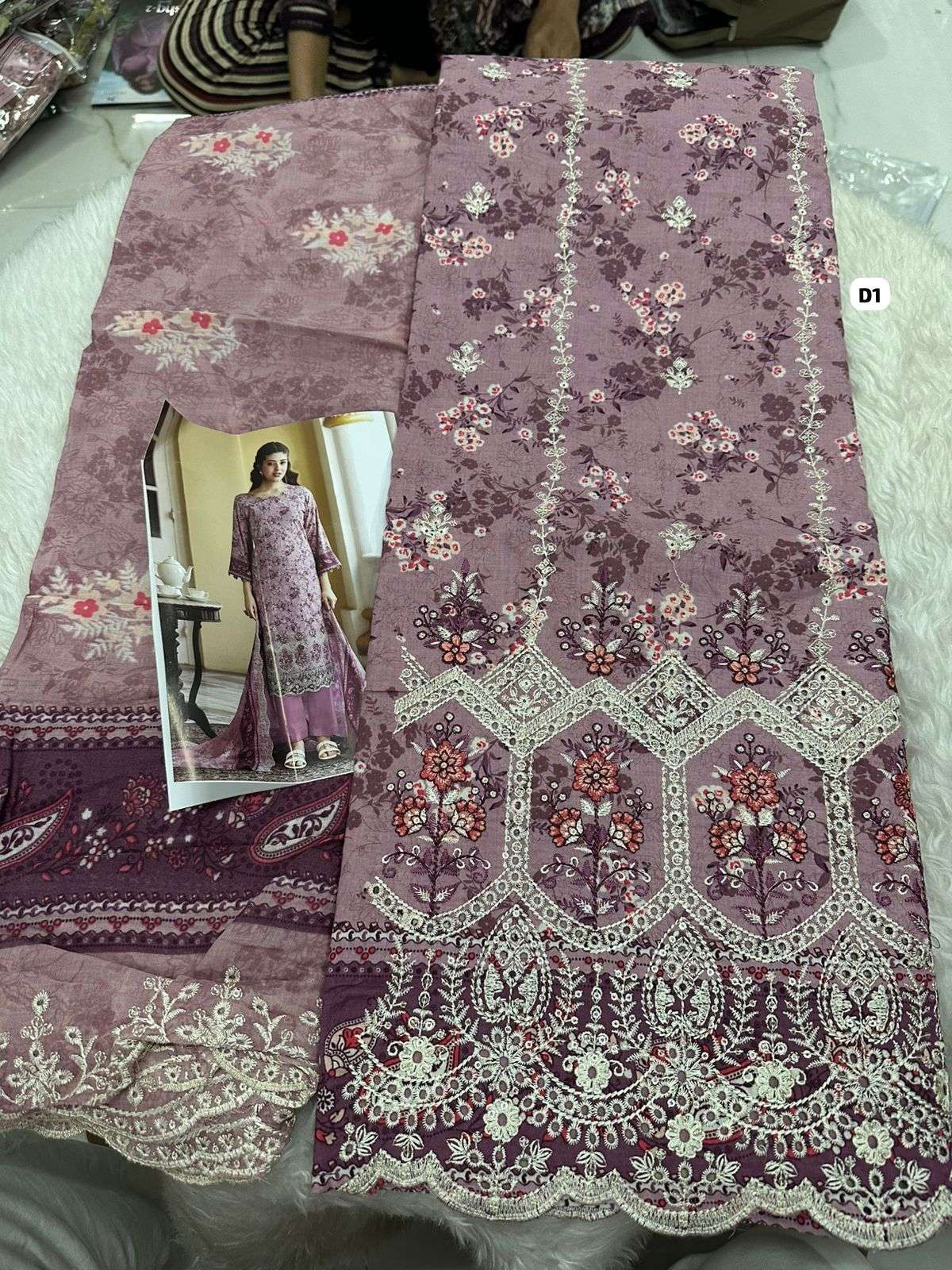 Falah Premium Cotton Collection Code - 50033 By Falah Designer Suits  - 04