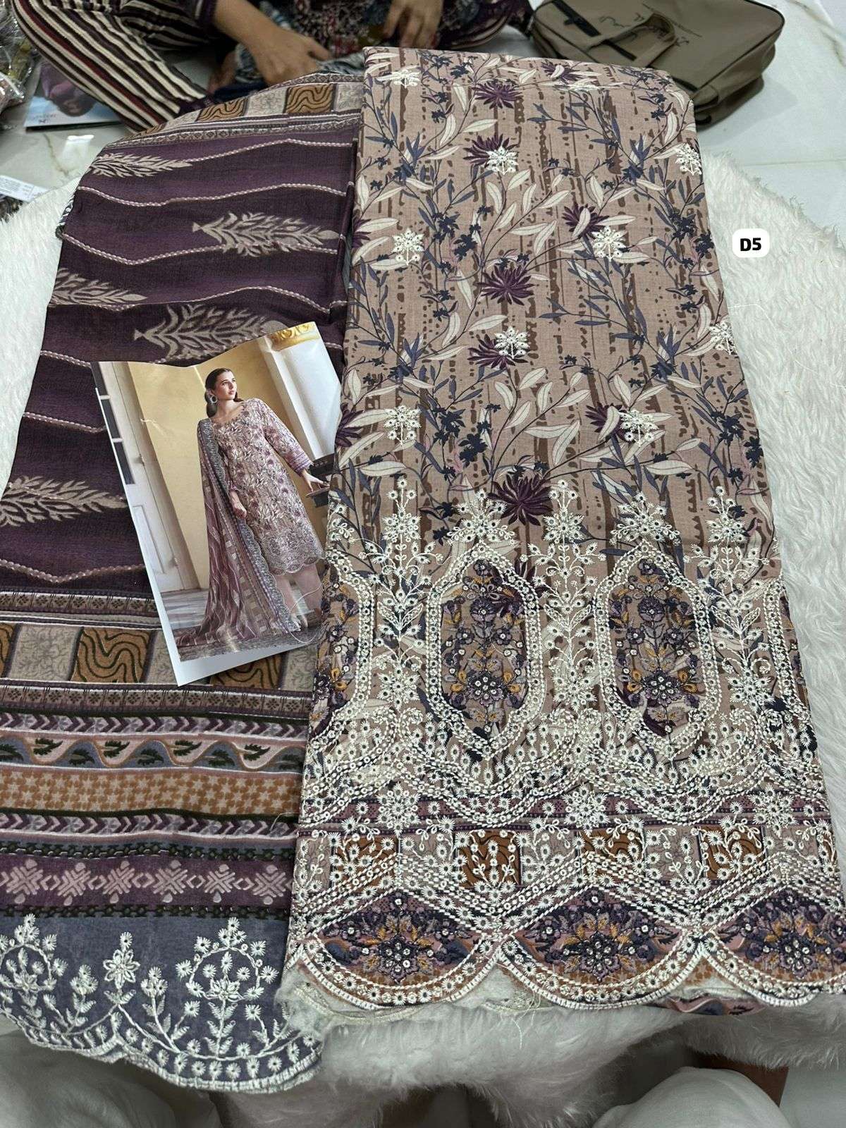 Falah Premium Cotton Collection Code - 50033 By Falah Designer Suits  - 06