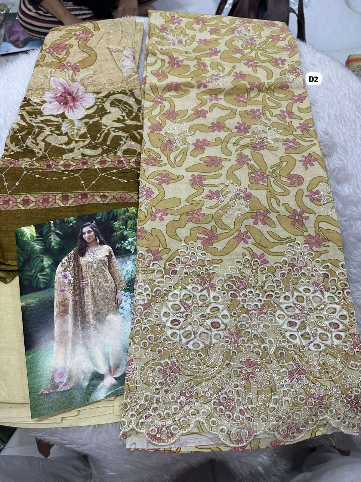 Falah Premium Cotton Collection Code - 50034 By Falah Designer Suits - 02