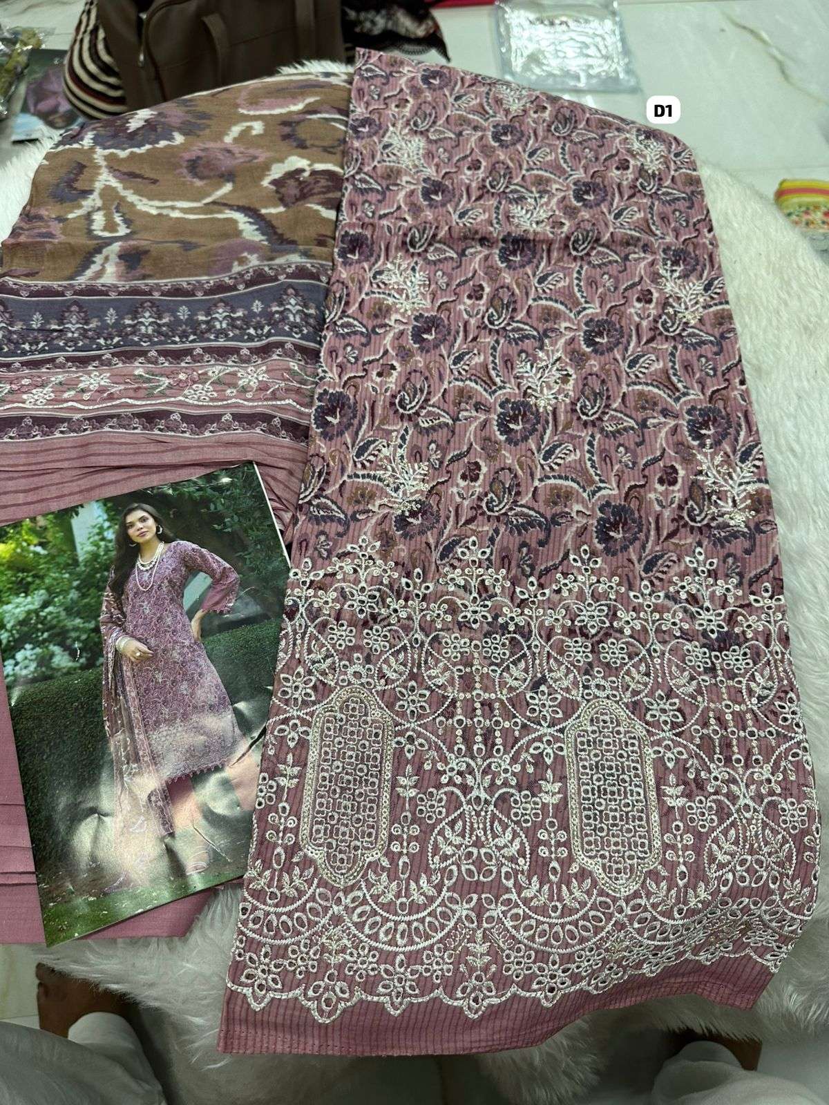 Falah Premium Cotton Collection Code - 50034 By Falah Designer Suits - 04