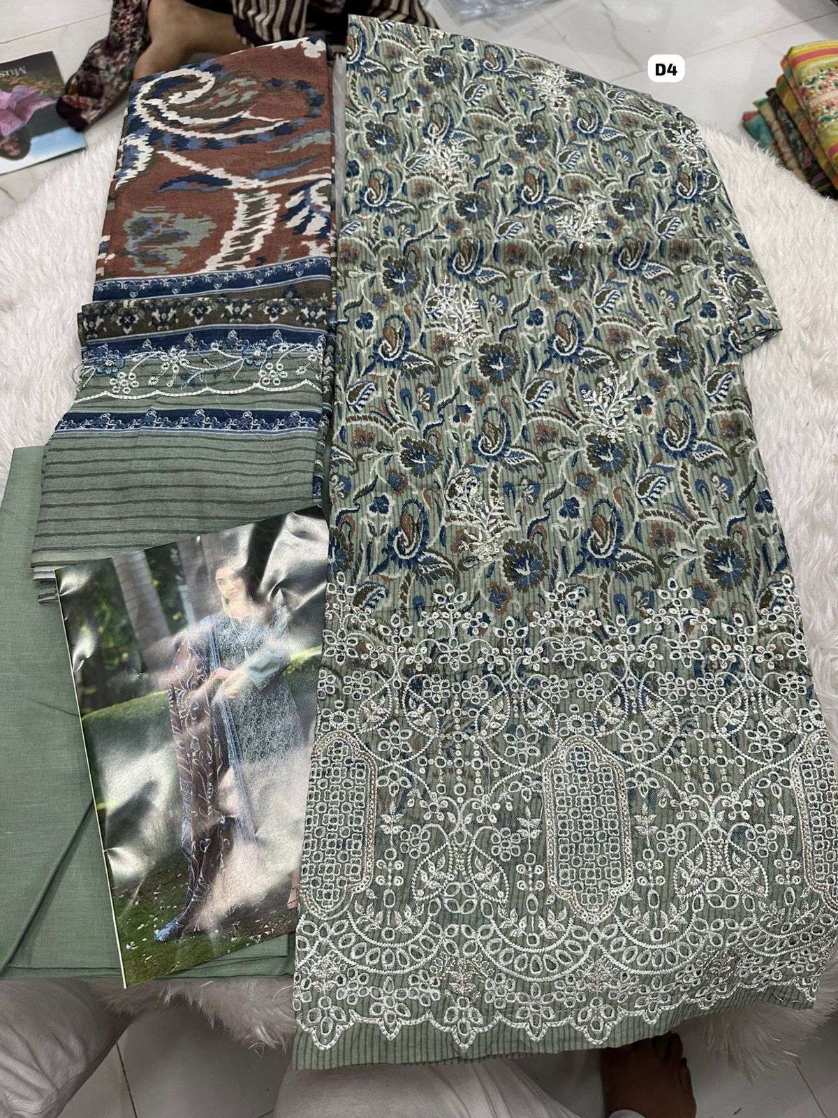 Falah Premium Cotton Collection Code - 50034 By Falah Designer Suits - 06