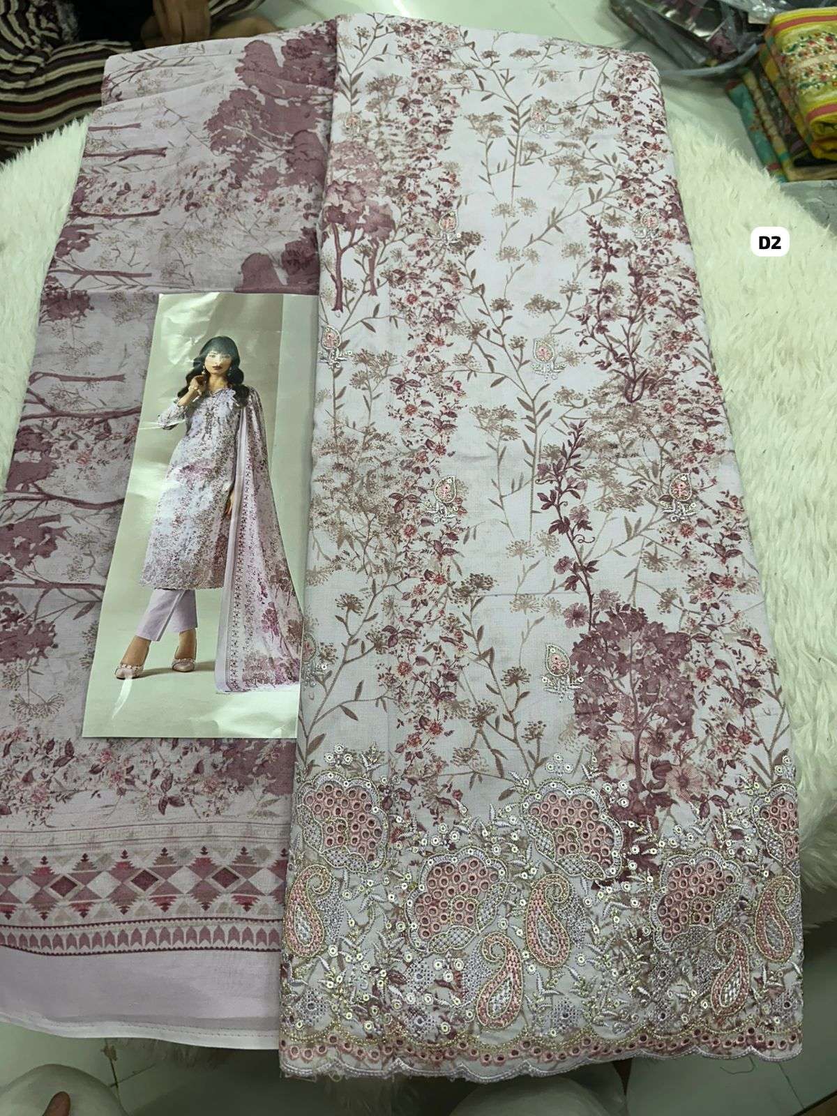 Falah Premium Cotton Collection Code - 50035 By Falah Designer Suits - 04