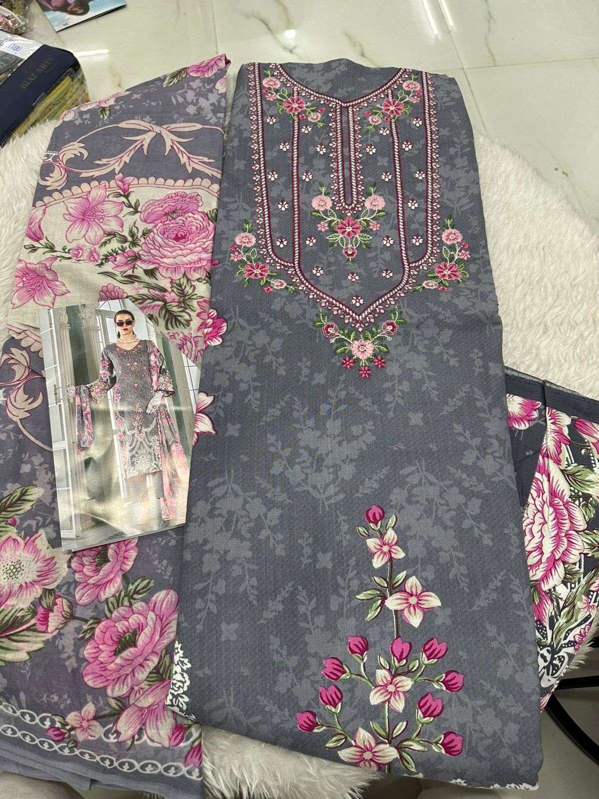 Falah Premium Cotton Collection Code - 50036 By Falah Designer Suits - 07