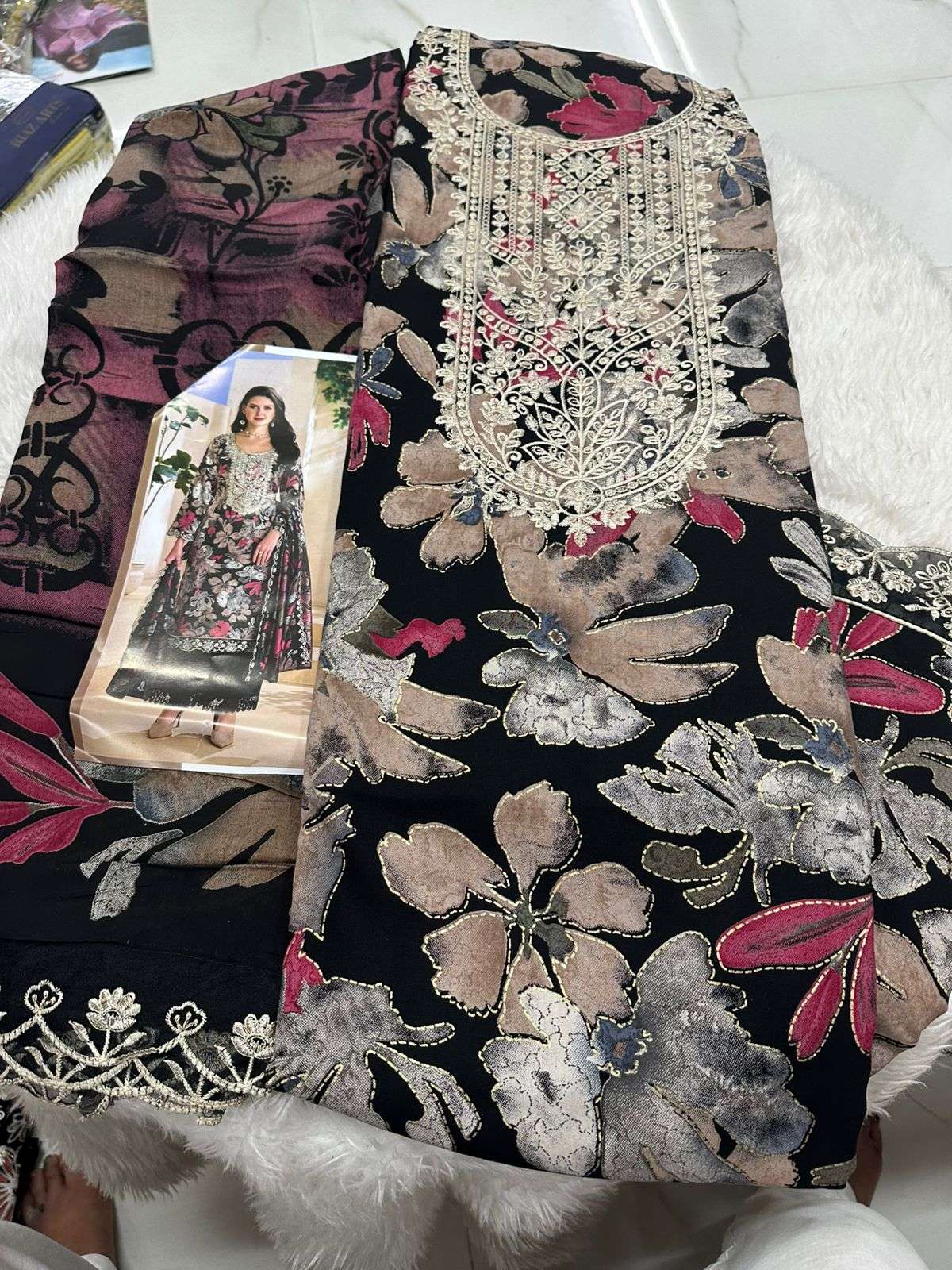 Falah Premium Cotton Collection Code - 50042 By Falah Designer Suits - 06