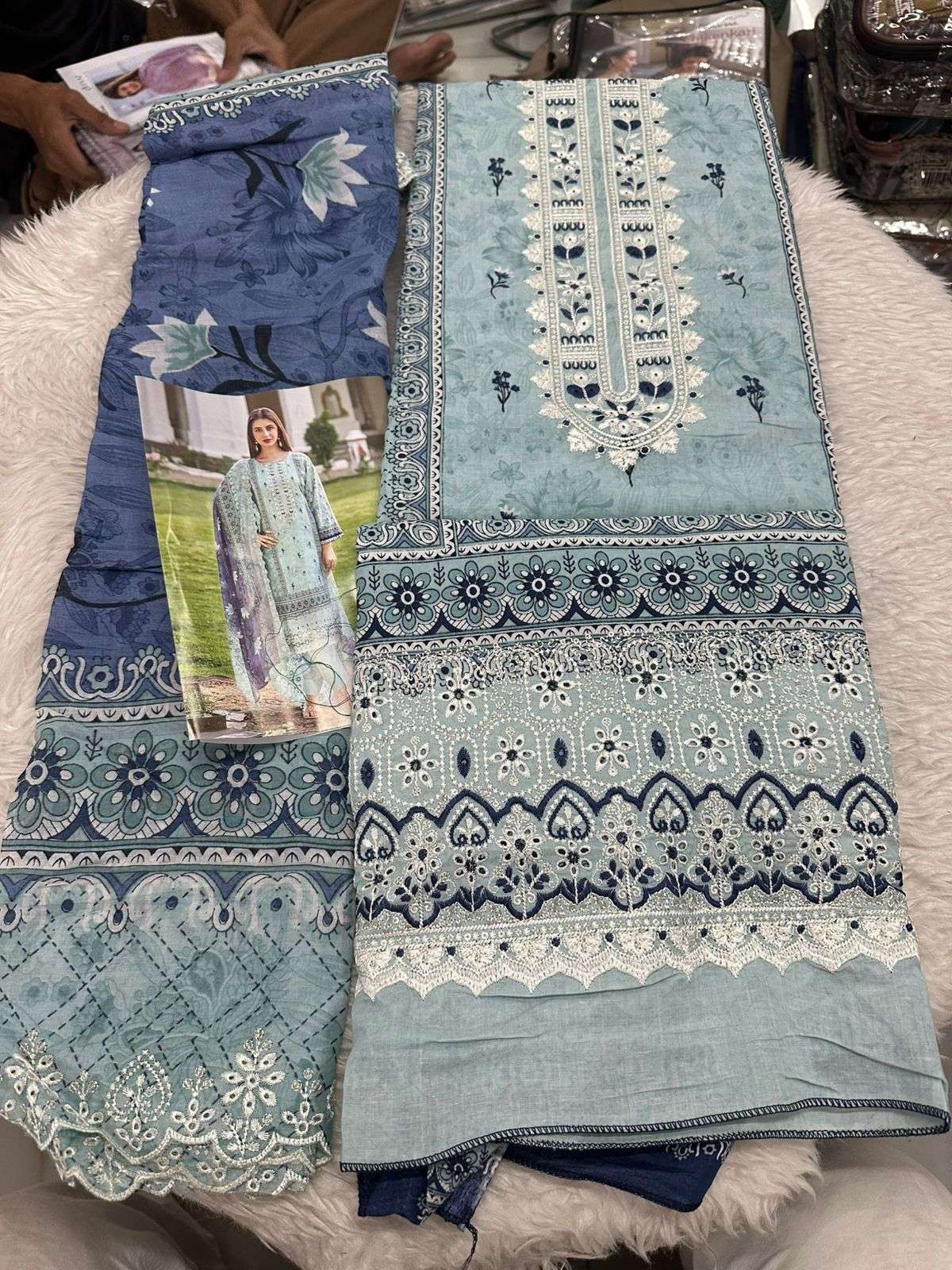 Falah Premium Cotton Collection Code - 50044 By Falah Designer Suits - 06