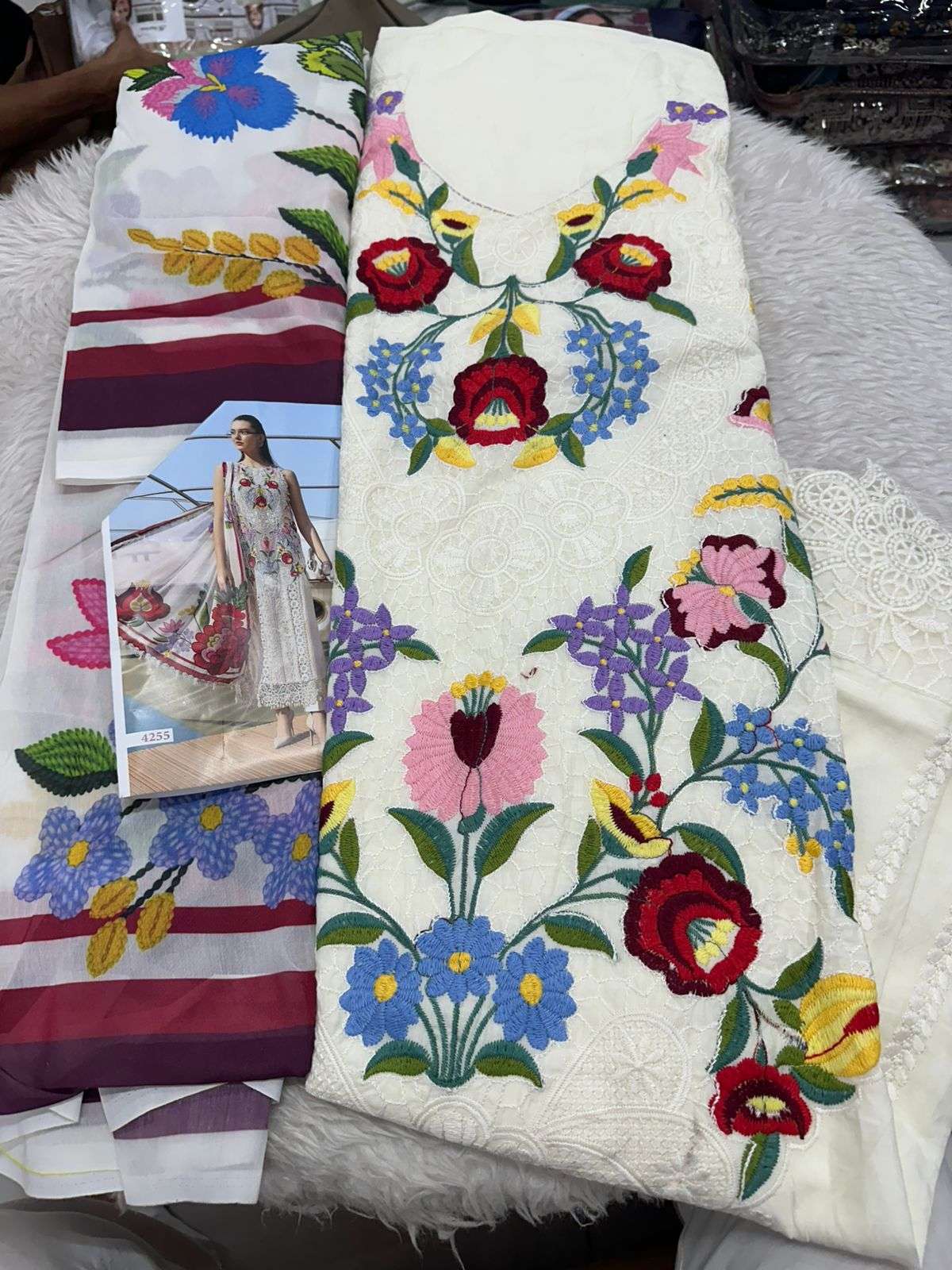 Falah Premium Cotton Collection Code - 50046 By Falah Designer Suits - 01