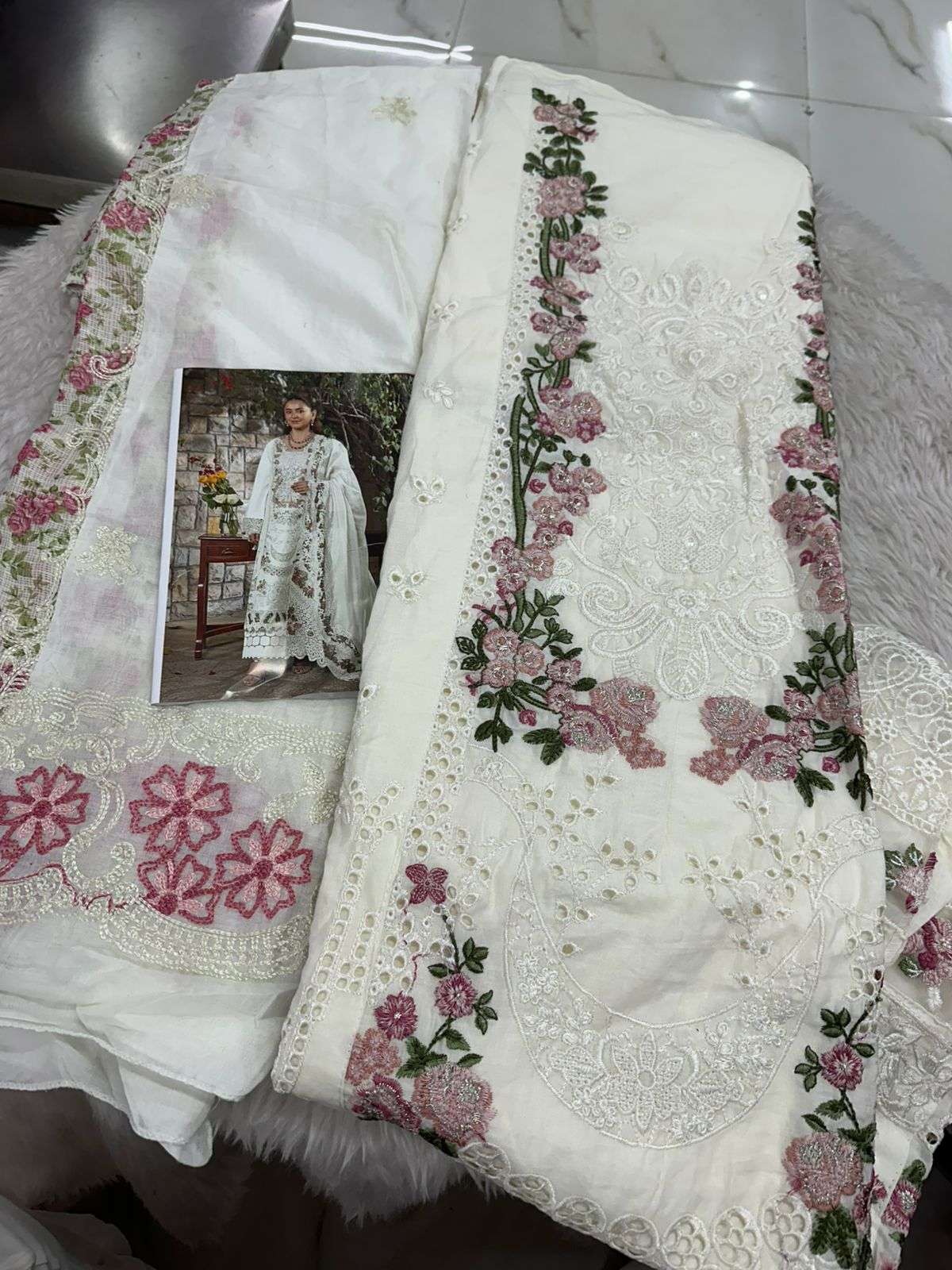 Falah Premium Cotton Collection Code - 50048 By Falah Designer Suits - 03