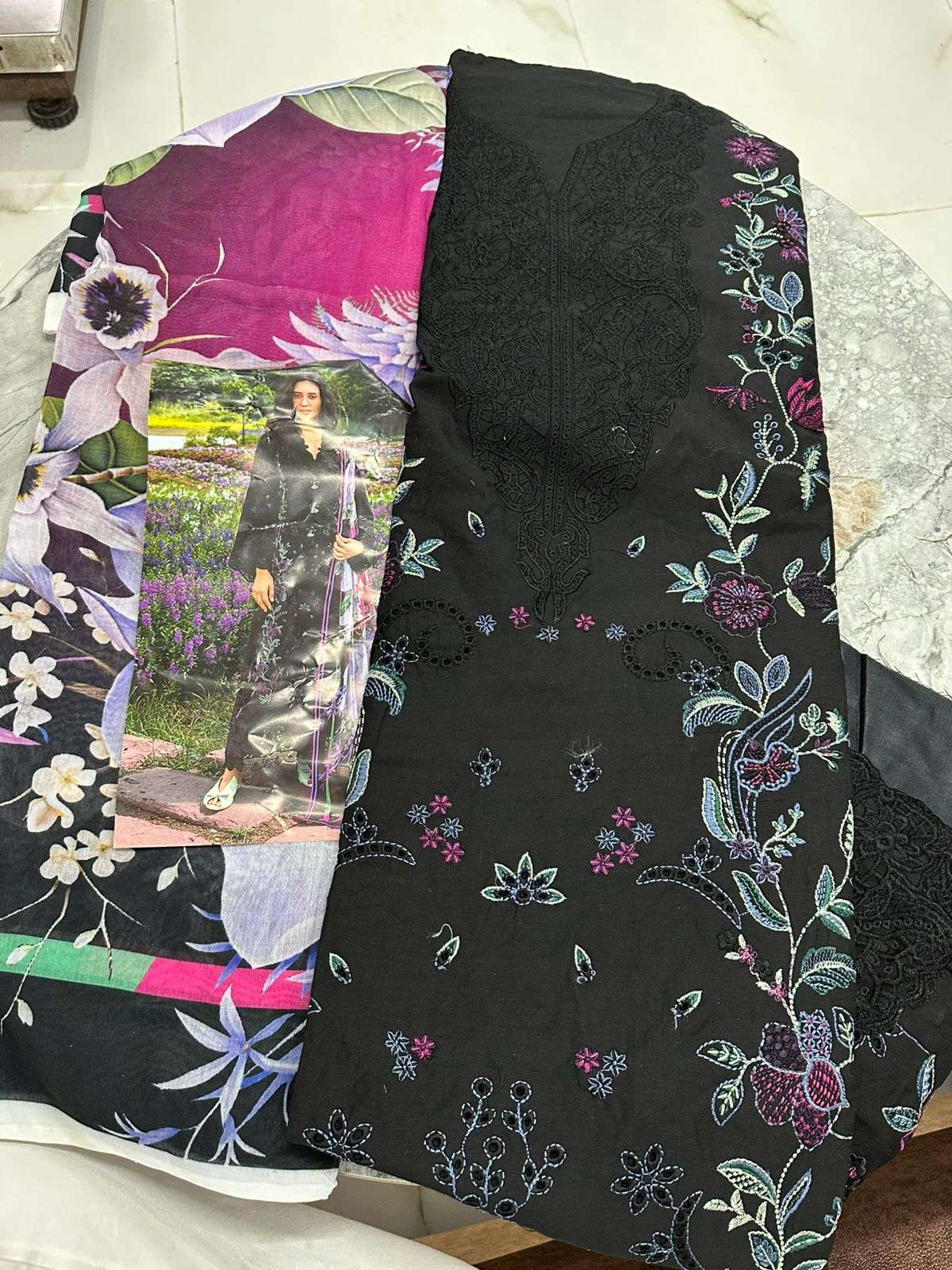 Falah Premium Cotton Collection Code - 50057 By Falah Designer Suits - 01 - 06 A