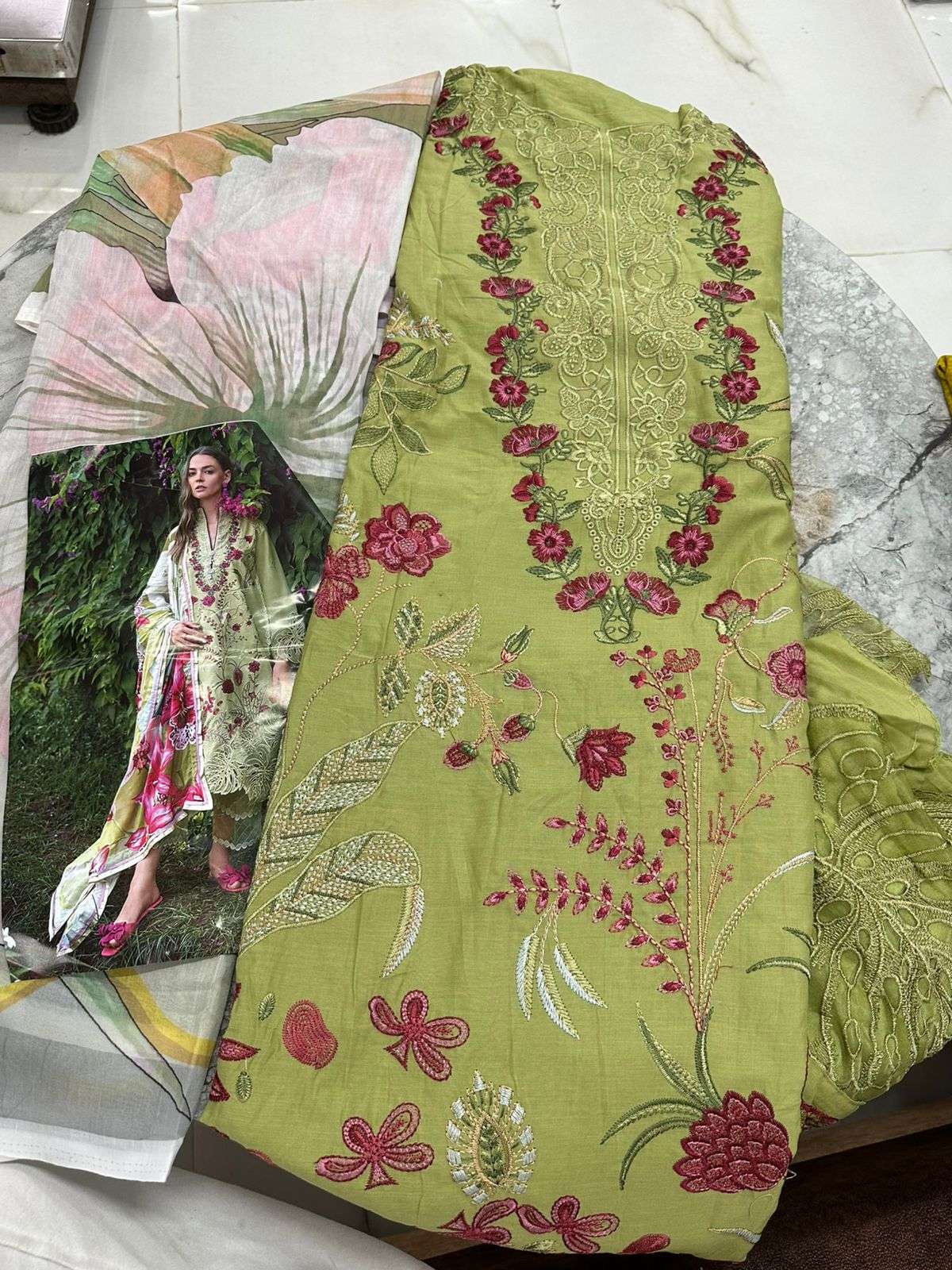 Falah Premium Cotton Collection Code - 50057 By Falah Designer Suits - 06