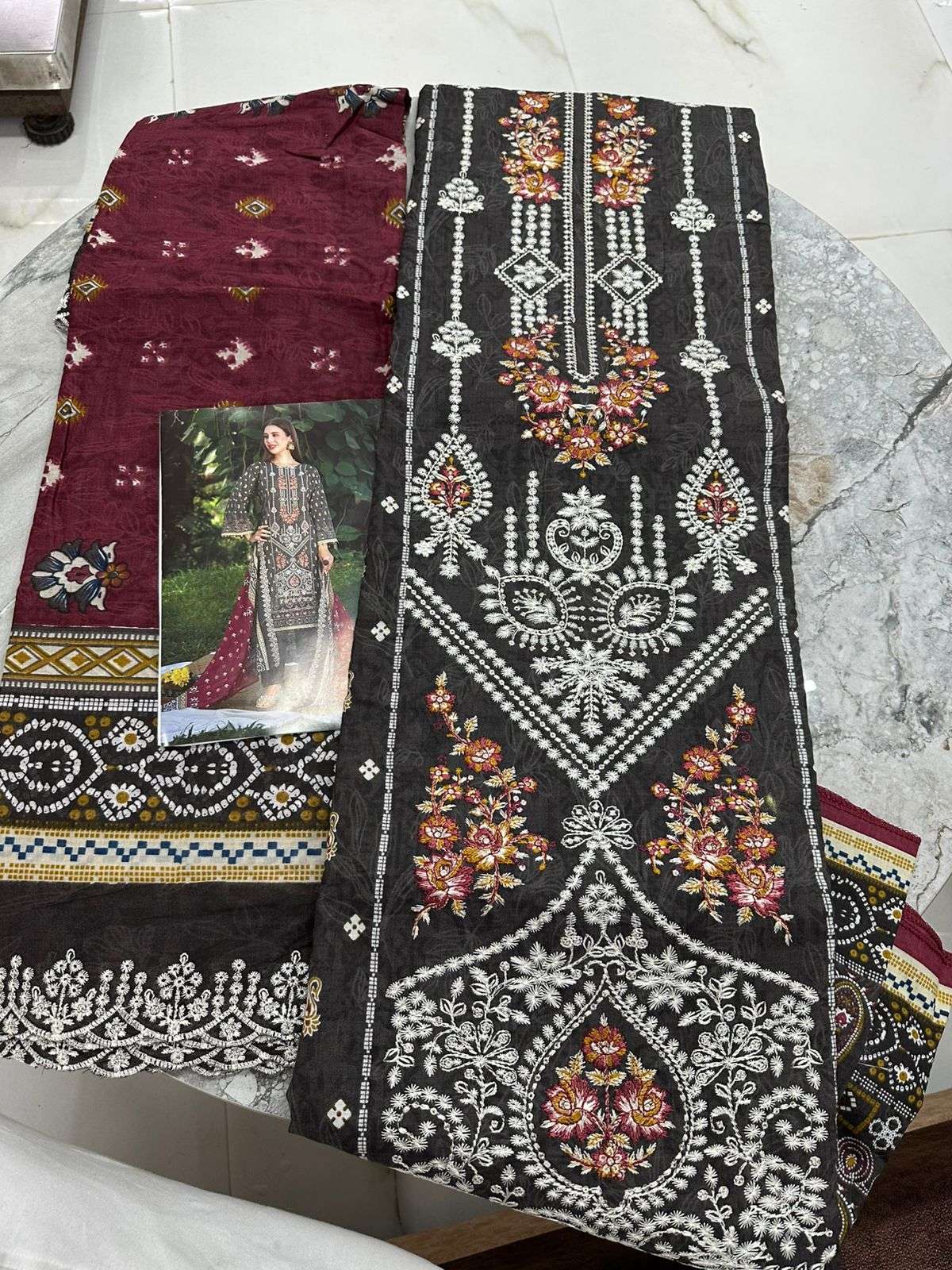 Falah Premium Cotton Collection Code - 50059 By Falah Designer Suits - 08