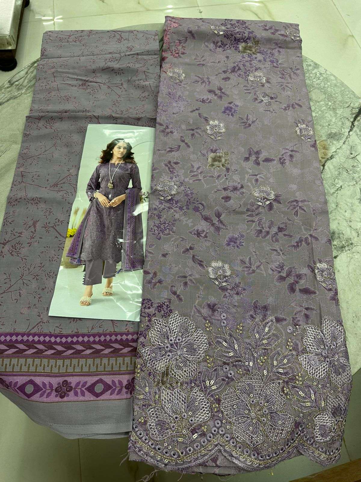 Falah Premium Cotton Collection Code - 50060 By Falah Designer Suits - 03