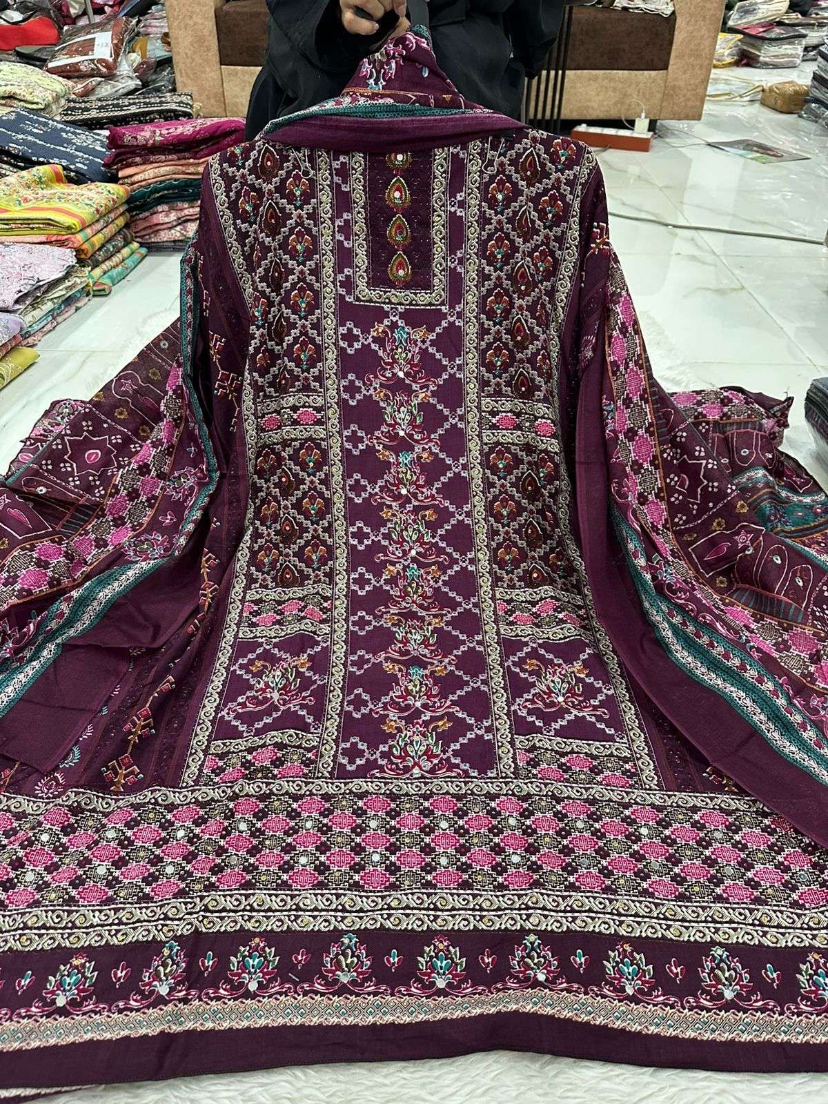 Falah Premium Cotton Collection Code - NOP03 By Falah Designer Suits - 03