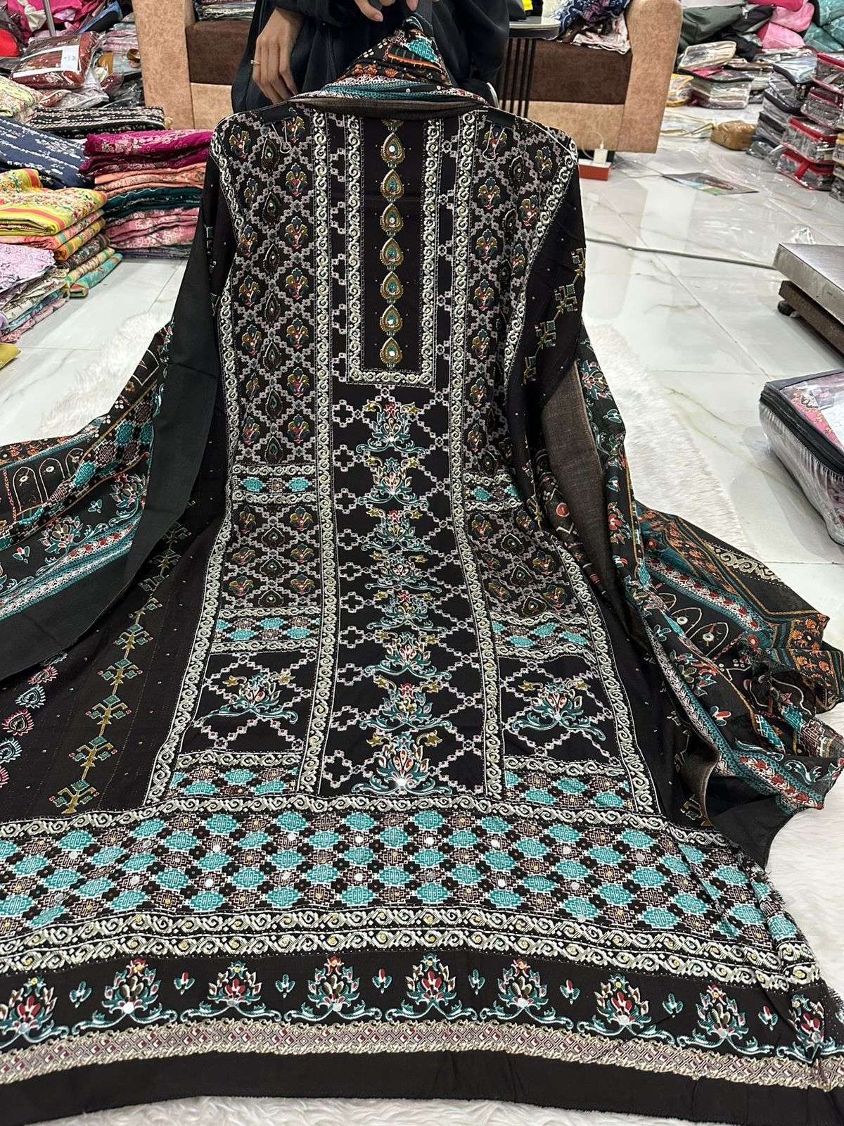Falah Premium Cotton Collection Code - NOP03 By Falah Designer Suits - 06