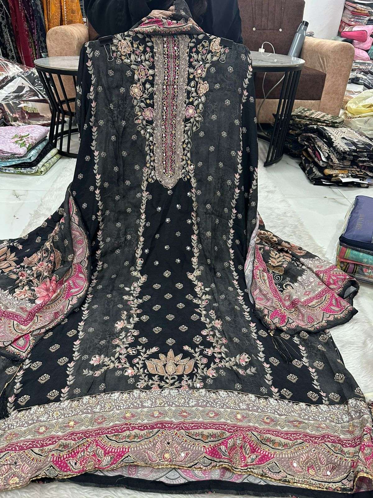 Falah Premium Maslin Collection Code - 50040 By Falah Designer Suits - 02