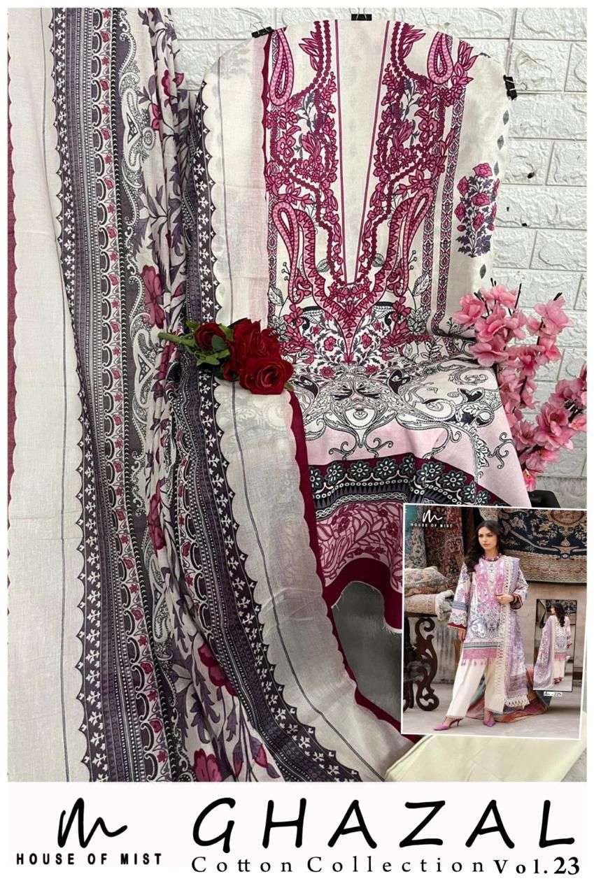 GHAZAL COTTON COLLECTION VOL. - 23 BY HOUSE OF MIST - 11